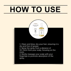 Detailed usage instructions guide for Hoegoa mild scalp care essence moisturizing spray