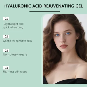 Avantages détaillés du gel rajeunissant à l'acide hyaluronique avec mannequin
