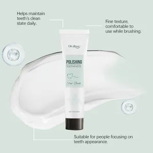 Dentifrice polissant Oralhoe à formule douce pour des soins dentaires quotidiens