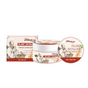 South Moon Crema Corporal Calmante de Hierbas Hidratante Relajante Muscular Crema de Masaje Extracto de Planta Ungüento Cuidado Corporal