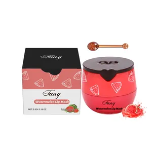 Wassermelone Feuchtigkeitsspendende Lippenmaske Hydratisierende Pflegende Lippenpflege Paste Glättet Lippenfältchen Erfrischender Täglicher Schlaf Lippenbalsam