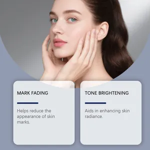 Woman showing radiant skin with benefits of magnesium soothing spray for face care