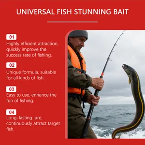 Action shot of an angler catching a large fish, highlighting the lure's effectiveness.