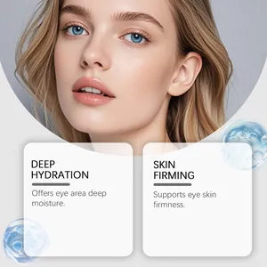 Visuelles Detail der Augencreme-Vorteile: tiefe Hydratation und straffende Wirkung für Augen