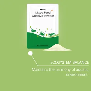 Kriath mixed feed additive powder for aquatic health maintaining ecosystem balance 100g