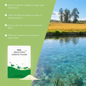 Kriath mixed feed additive powder for healthy aquaculture growth and better nutrition
