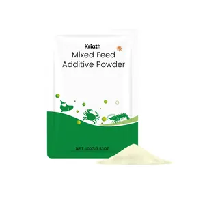 Kriath Mixed Feed Additive Powder for Aquatic Animals Nutrition Absorption Healthy Growth Supplement for Fish Shrimp Crab
