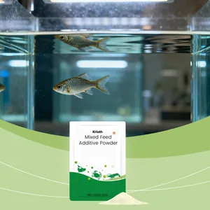 Kriath aquatic feed additive powder for healthy fish and shrimp growth, 100g sachet