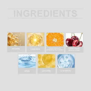 Lista detallada de ingredientes del aceite corporal nutritivo de mandarina y cereza Oceaura