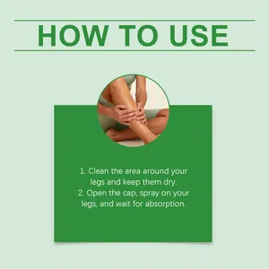 Guía de instrucciones para usar el spray hidratante de piernas y mejorar la absorción