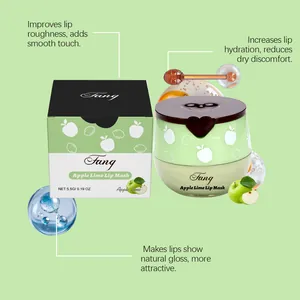 Feuchtigkeitsspendendes Apfel-Lippenmasken-Set mit pflegenden Inhaltsstoffen