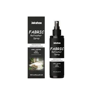 JAKEHOE Spray Refrescante para Telas Menta Fresca Eliminador de Olores Fragancia Duradera para Ropa Sofás Cortinas Desodorante para el Hogar