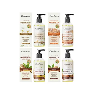 Aceite Corporal Vegetal OCEAURA Nutritivo Hidratante Aceite Esencial de Masaje para la Relajación de la Piel Aromaterapia Todo el Cuerpo