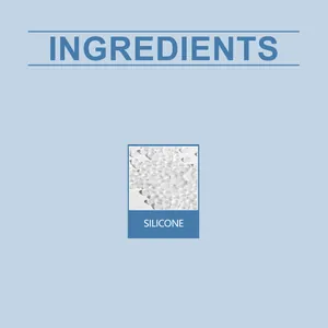 Detailed macro view of clear silicone raw material granules for the dental mouthguard.