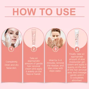 Guide détaillé étape par étape pour utiliser le kit d'épilation doux et hydratant EELHOE
