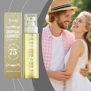 Roxelis Tropical Sunrise Caramelized Dream Geurspray Langdurige Body Mist Voor Vrouwen Zelfvertrouwen Boost