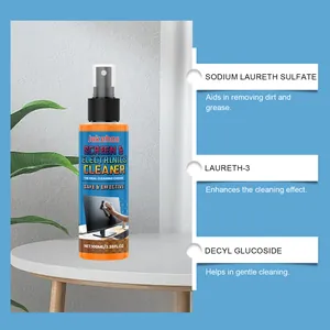 Detailed view of JAKEHOE screen cleaner showing active ingredients and formula benefits