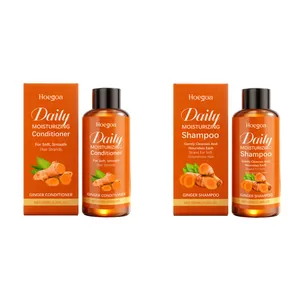 Set Per La Cura Dei Capelli Allo Zenzero Shampoo E Balsamo Idratanti Liscianti Per La Cura Dei Capelli Volumizzante E Nutriente