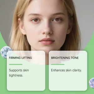 Detailansicht der straffenden und aufhellenden Wirkung des Multi-Effekt-Serum.