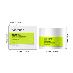 Dimensions détaillées du produit pour la crème VIARELINE retinal booster