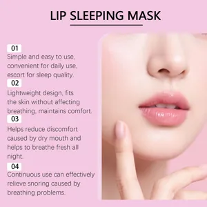 Detailansicht der hydratisierenden Lippenmaske für geschmeidige Lippen mit Vorteilen