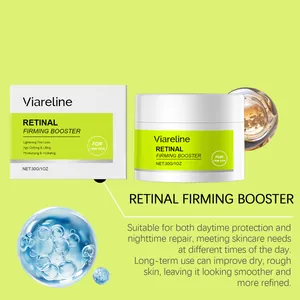 Vue détaillée de la crème Viareline Retinal Firming Booster et description du produit