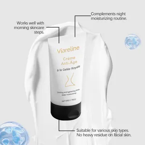 Crème anti-âge Viareline à la gelée royale pour raffermir et hydrater intensément la peau
