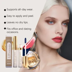 Professionelle matte Peel-off Lippen-Stain-Maske für langanhaltende Farbe und weiche Lippen