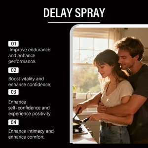 Male delay spray benefits for endurance and intimacy in professional lifestyle layout