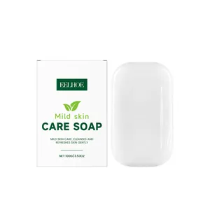 EELHOE Savon de Soin Doux Sans Parfum Hydratant Corps Visage Nettoyant Pain de Savon Pour Peaux Sensibles