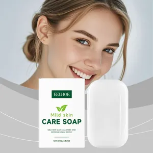 Savon nettoyant doux sans parfum EELHOE 100g pour une peau lisse et bien hydratée