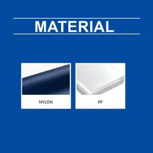 Detail view showing durable nylon and PP materials of the laundry pet hair removal ball
