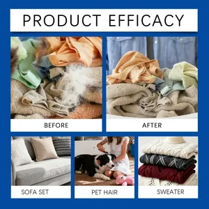 Pet hair remover ball efficacy comparison for laundry, sweaters and sofa cleaning