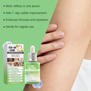 Detailansicht des Multi-Effekt-Hautserums mit wirksamem Azelainsäure- und Peptidkomplex