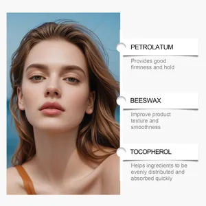 Détail des ingrédients du crayon sourcils: vaseline, cire d'abeille et tocophérol.