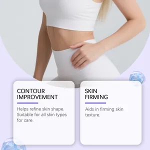 Détail de la crème corporelle pour le raffermissement de la peau et les contours