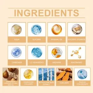 Liste détaillée des ingrédients de la crème HANCHOBIT au bouleau avec niacinamide