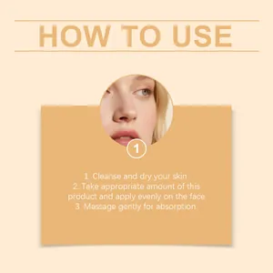Guide détaillé étape par étape sur l'utilisation de la crème hydratante HANCHOBIT au bouleau