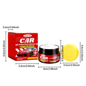 Dimensioni del kit riparazione graffi auto Homonth con spugna e scatola