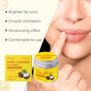 Dettaglio dello scrub labbra alla curcuma per ottenere labbra lisce e molto luminose