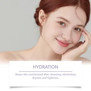 Close-up of radiant skin showing hydration benefits of turmeric facial cleanser