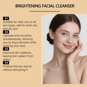 Brightening turmeric facial cleanser benefits for all skin types and daily skincare routine