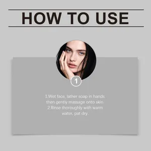 Step-by-step instructions for using glutathione soap for gentle facial skin care