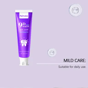 Dentifrice blanchissant Feimuko 9D avec formule nHAP pour un soin buccal quotidien doux