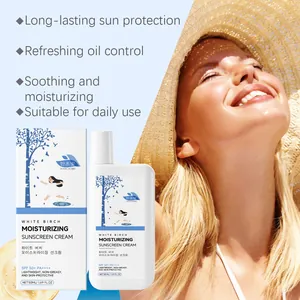 HANCHOBIT Feuchtigkeitsspendende Sonnencreme mit LSF 50+ PA++++ für den Alltag