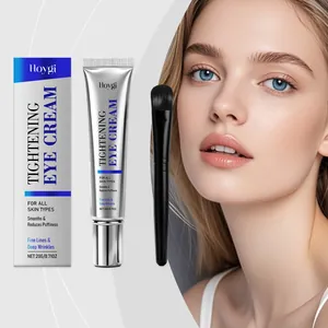 HOYGI Straffende Augencreme Mit Massagebürste Retinol Kollagen Schwellungen Linderung Feuchtigkeitsspendende Tägliche Augenpflege