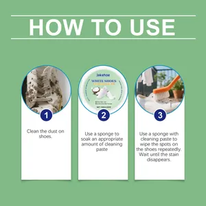 Guide d'instructions détaillé en trois étapes pour utiliser la crème nettoyante JAKEHOE