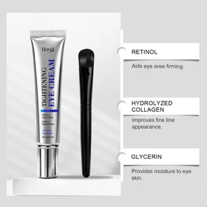 Hoygi straffende Augencreme mit Retinol und Kollagen inklusive Applikator-Pinsel Detail