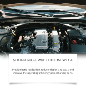 Weißes Lithiumfett für den Automotor zur Schmierung und Verschleißminderung.