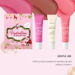 Feuchtigkeitsspendendes getöntes Lippenbalsam-Set für empfindliche Lippenpflege und Schutz